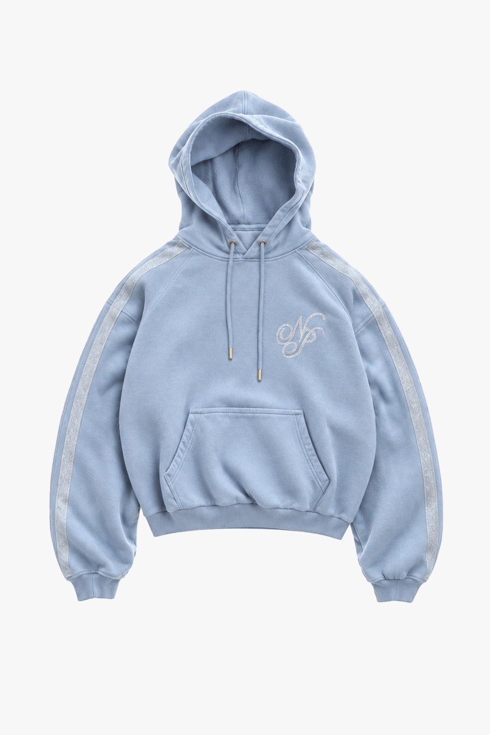 Script Hoodie Blue