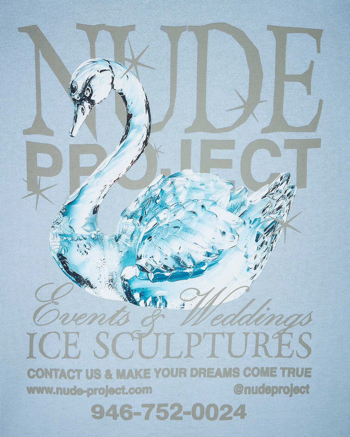 Sudadera Sculpture Azul Cielo