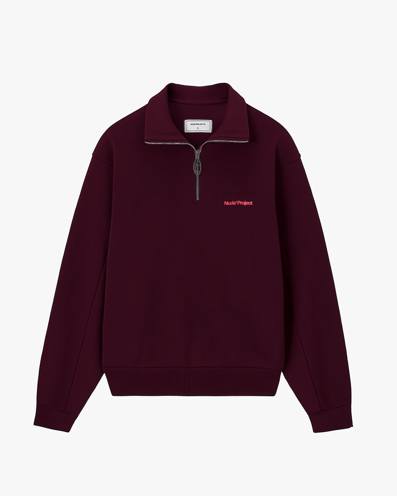 Origins Quarter-Zip Burgundy