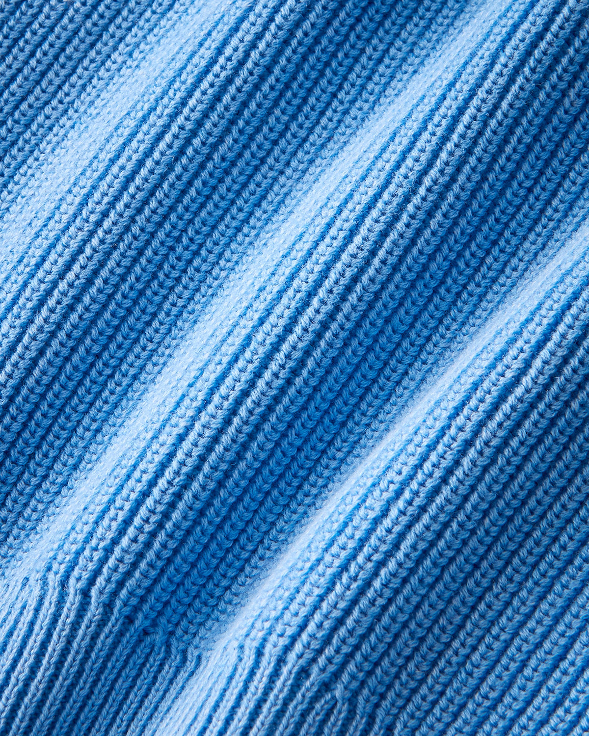 Shady Knit Zip-Up Cardigan Blue