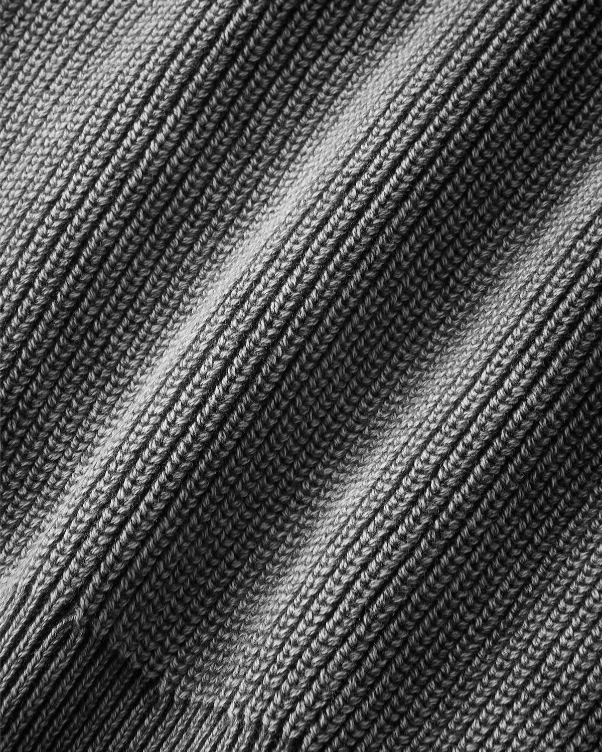 Shady Knit Zip-Up Cardigan Ash