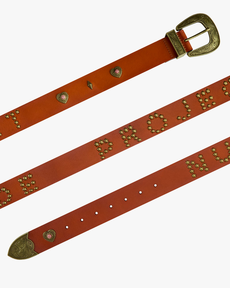 SHERIFF BELT BROWN