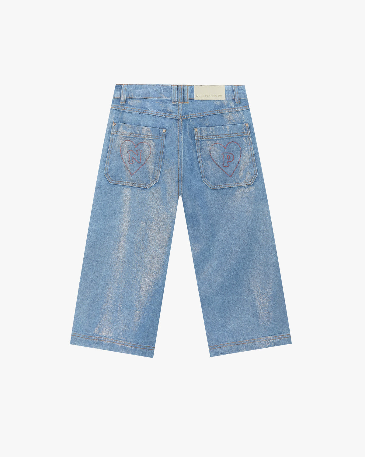 Silver Capicci Capri Jeans Blue