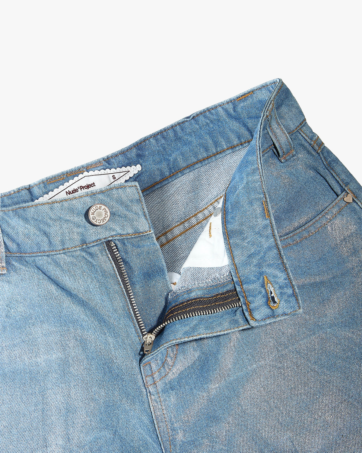 Silver Capicci Capri Jeans Blue
