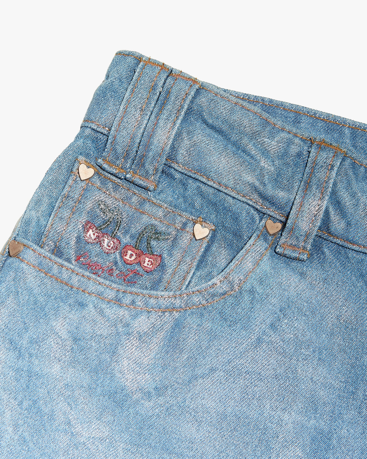Silver Capicci Capri Jeans Blue