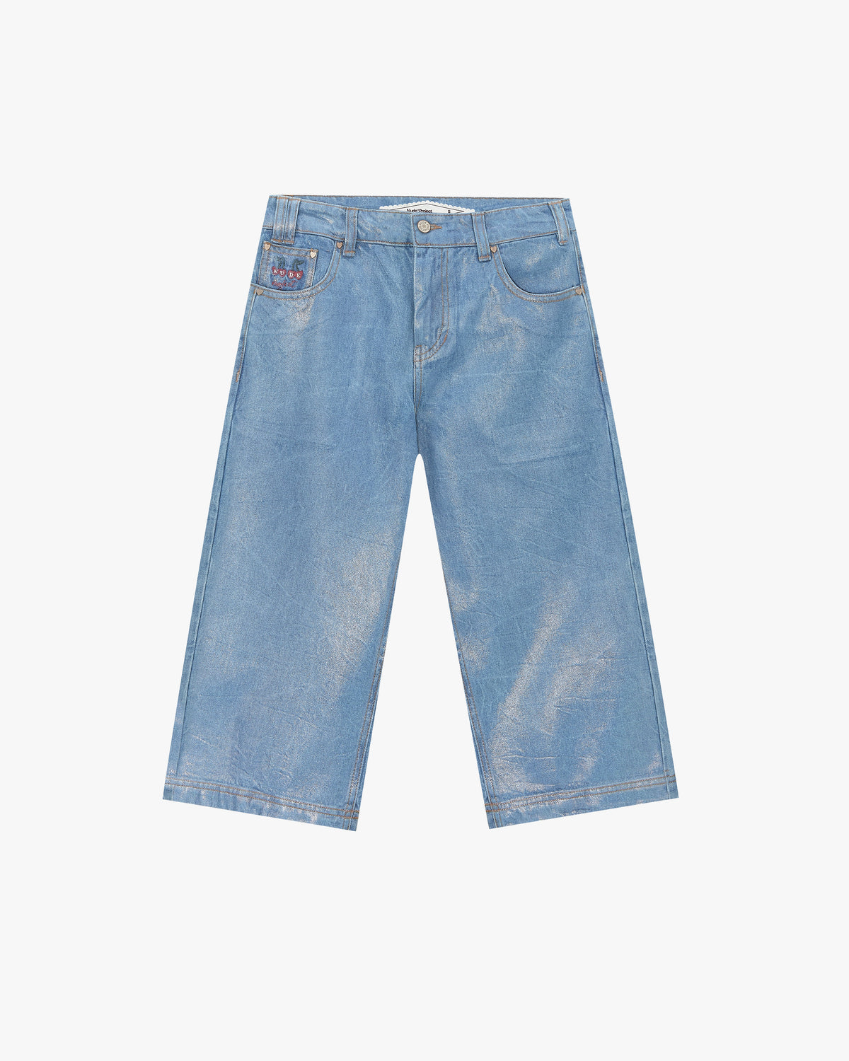 Silver Capicci Capri Jeans Blue