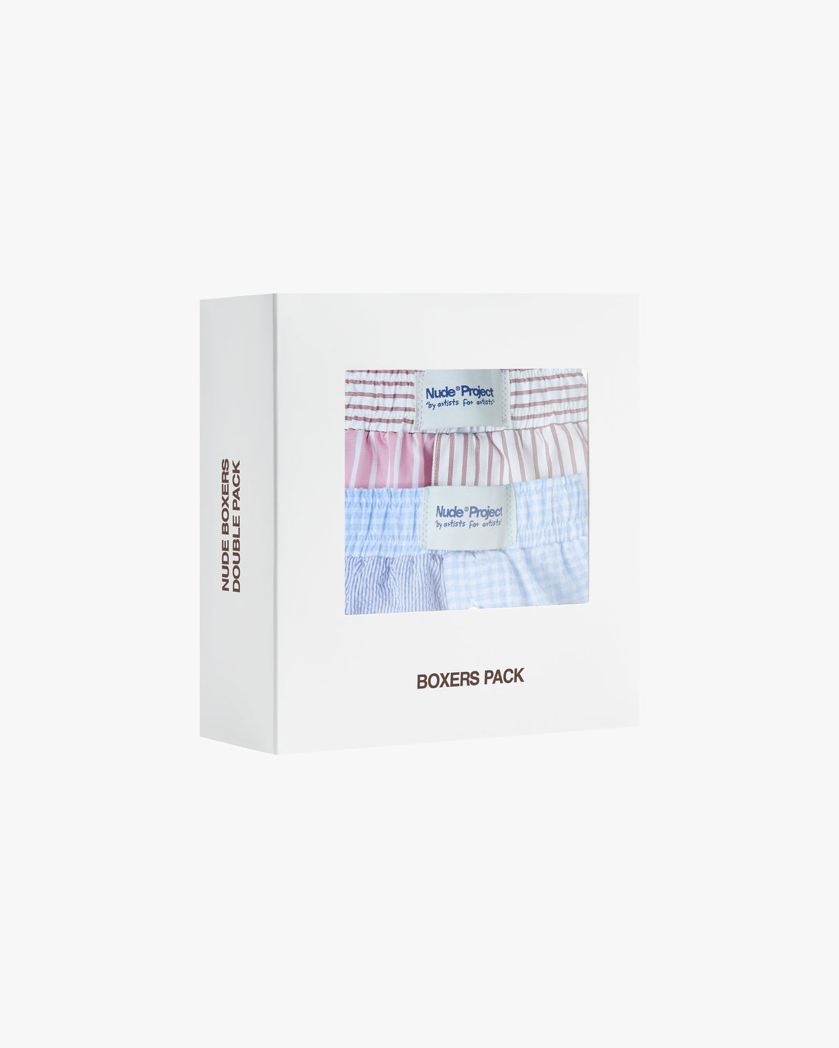 Sleek Stripes Boxers Pwk/Dww 2Xpack