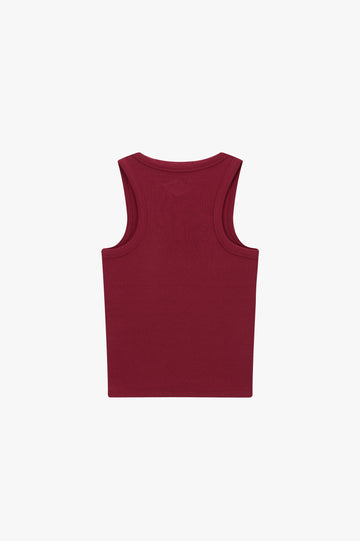 Sophisticated Pleasure Tank Top Burgundy
