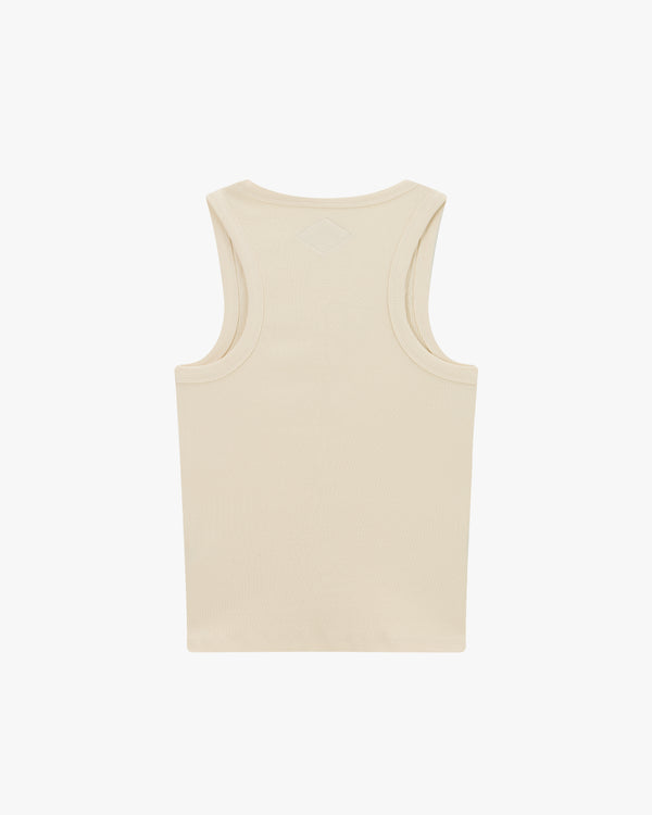 SOPHISTICATED PLEASURE TANK TOP MARSHMALLOW