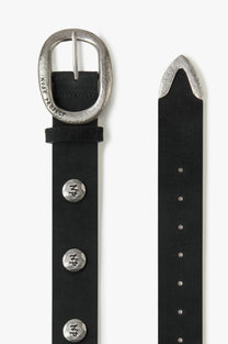 Suede Belt Black