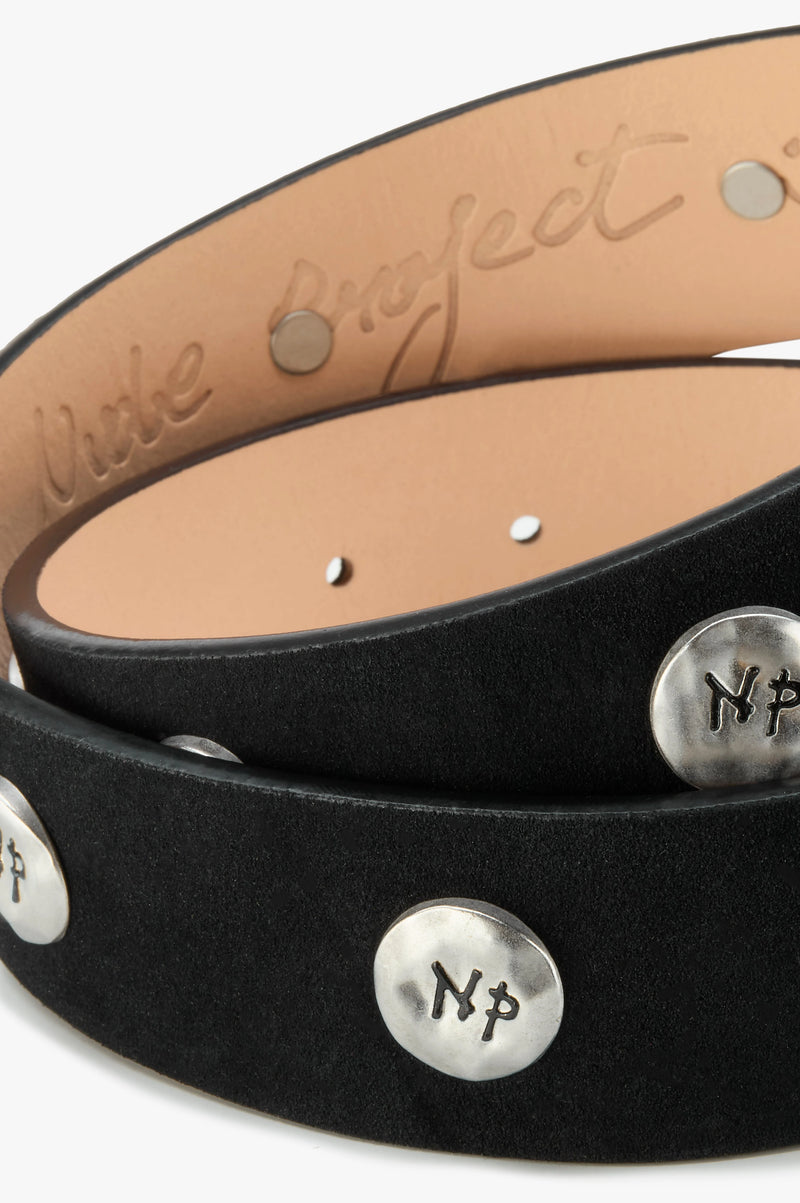 Suede Belt Black