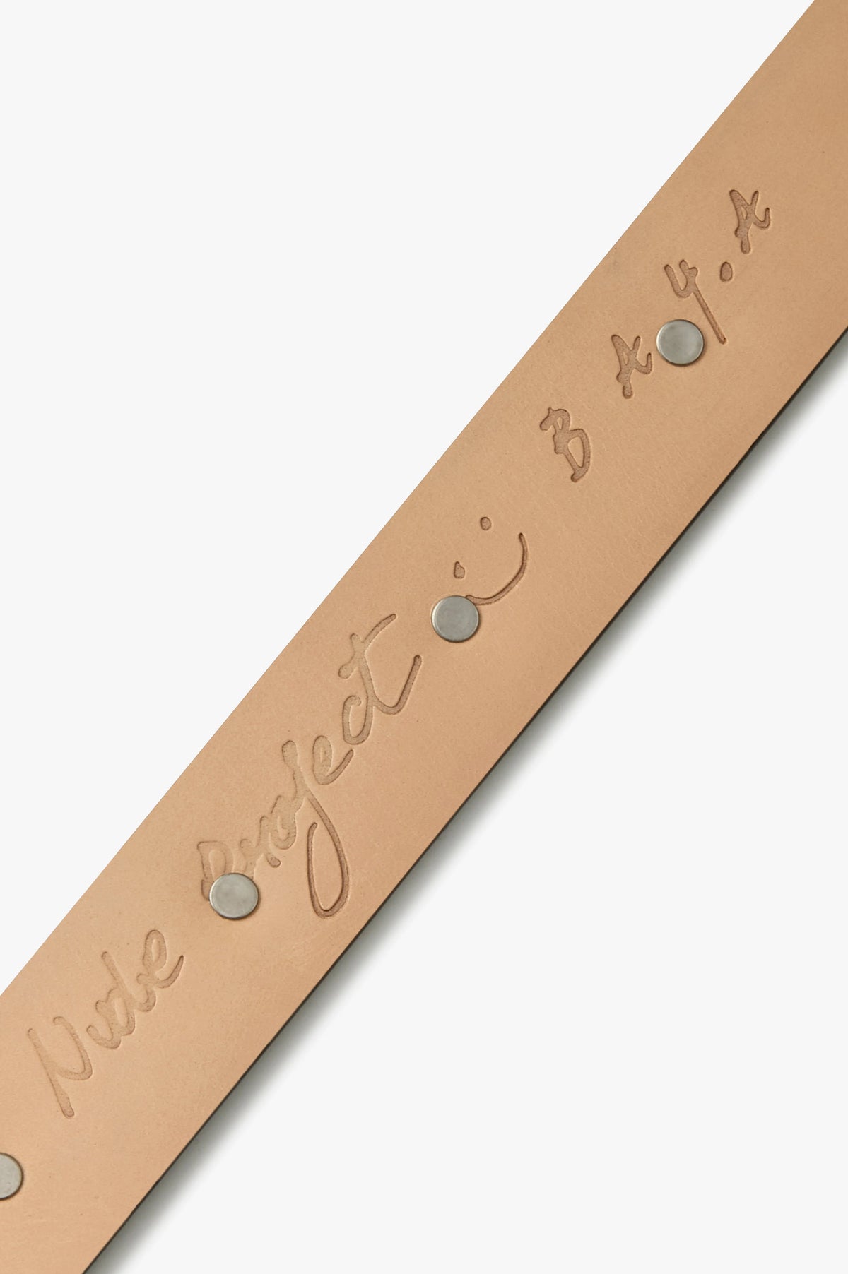Suede Belt Black