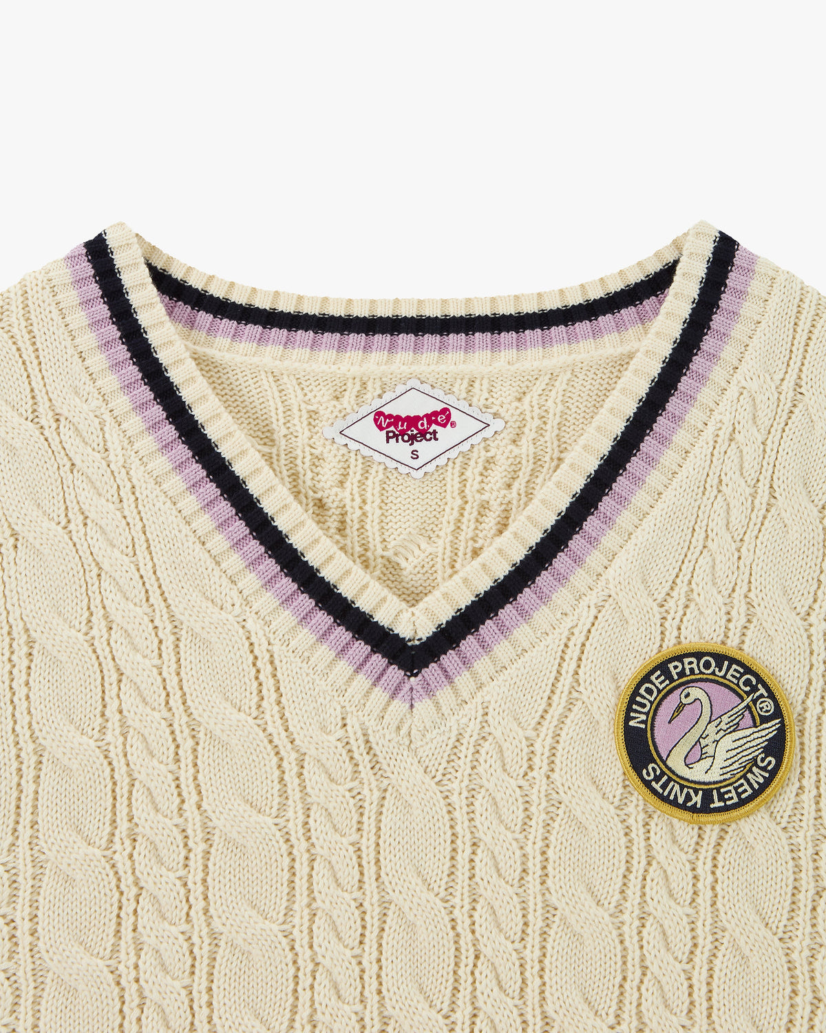 Sunday Knit Vest Marshmallow