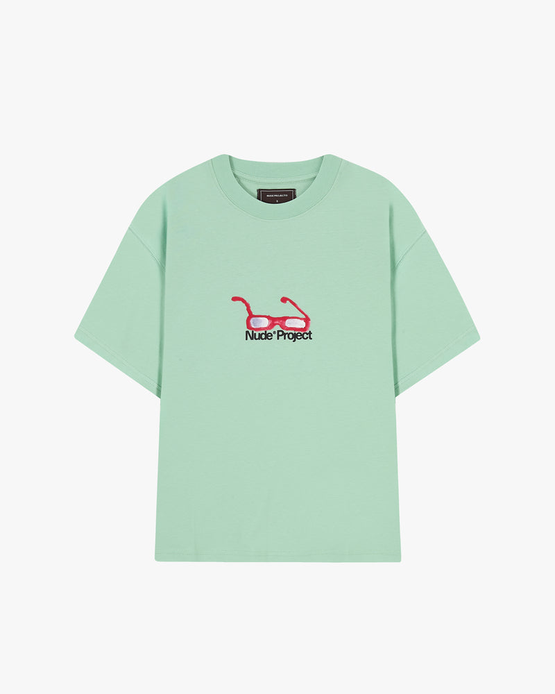 Sunglasses Tee Pale Green