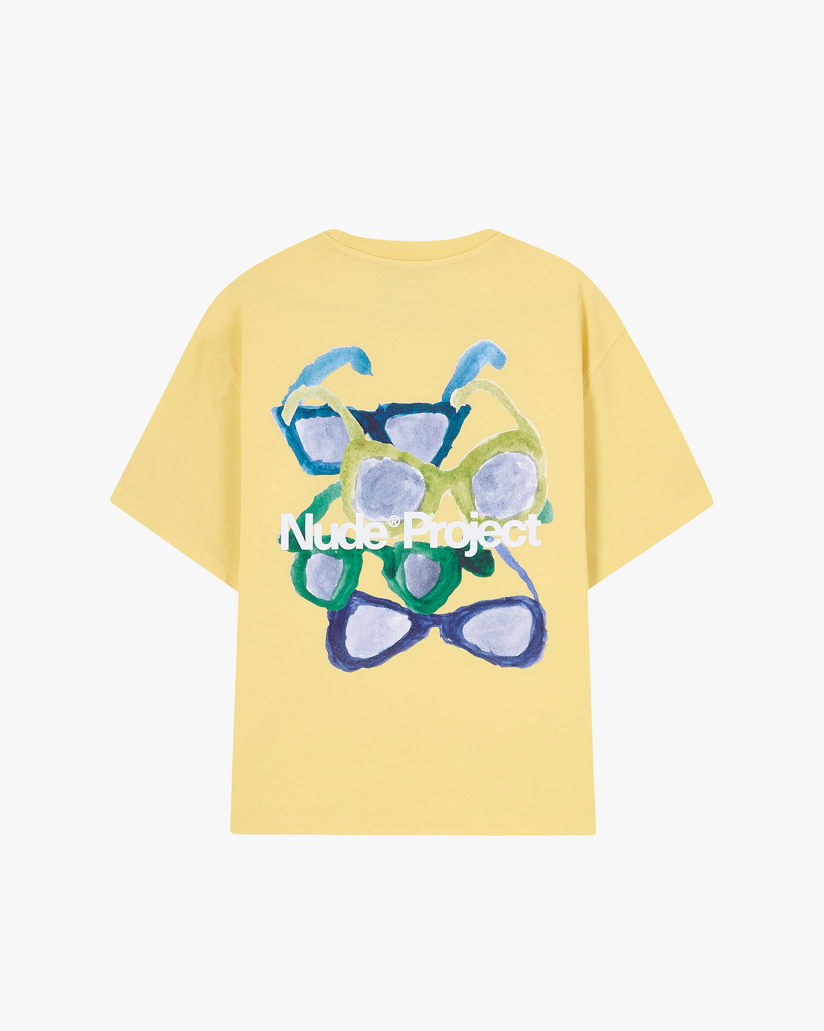 Sunglasses Tee Pale Yellow