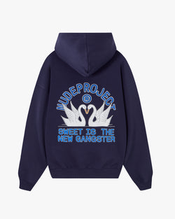 SWANS HOODIE NAVY