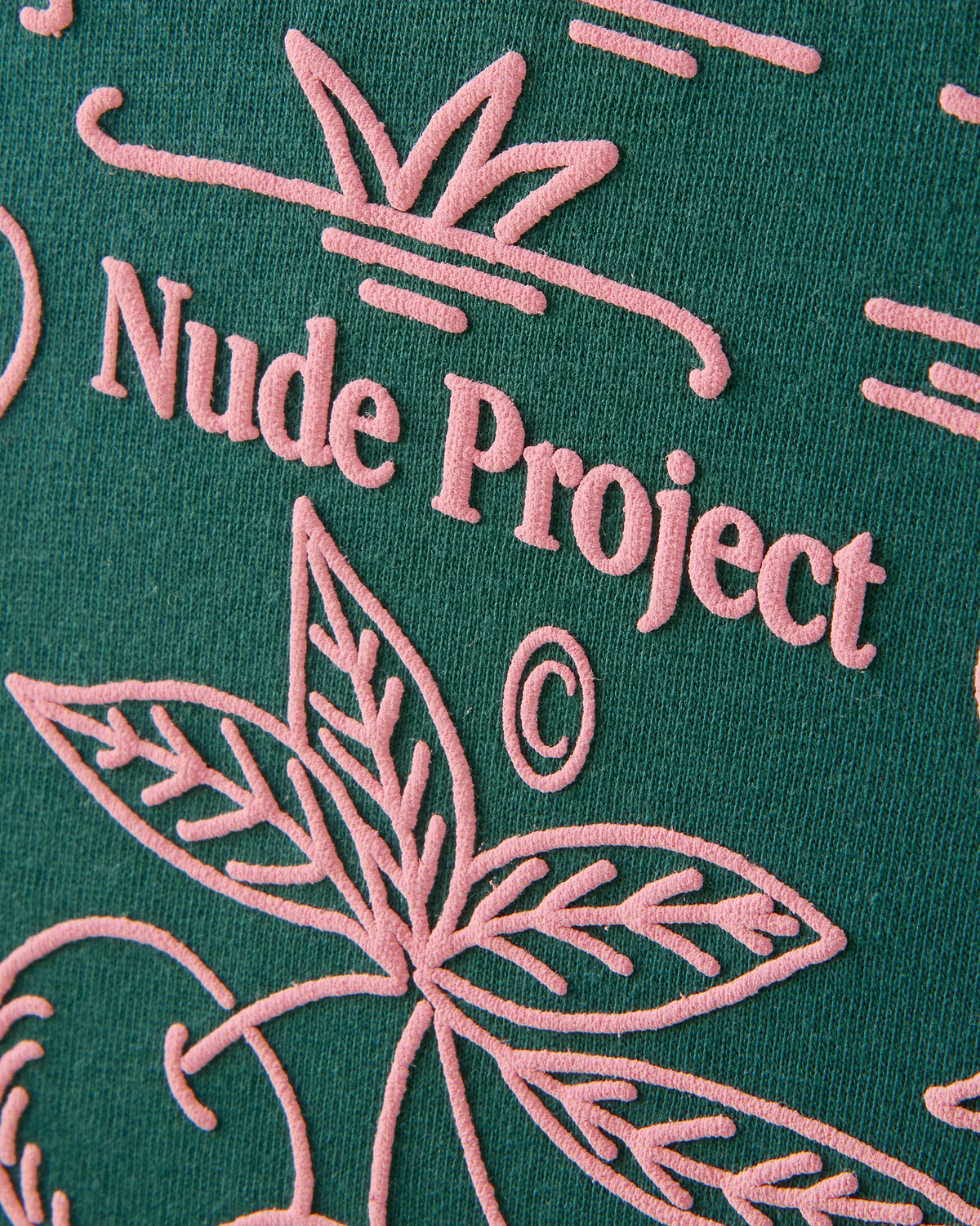 Swan Garden Tee Green