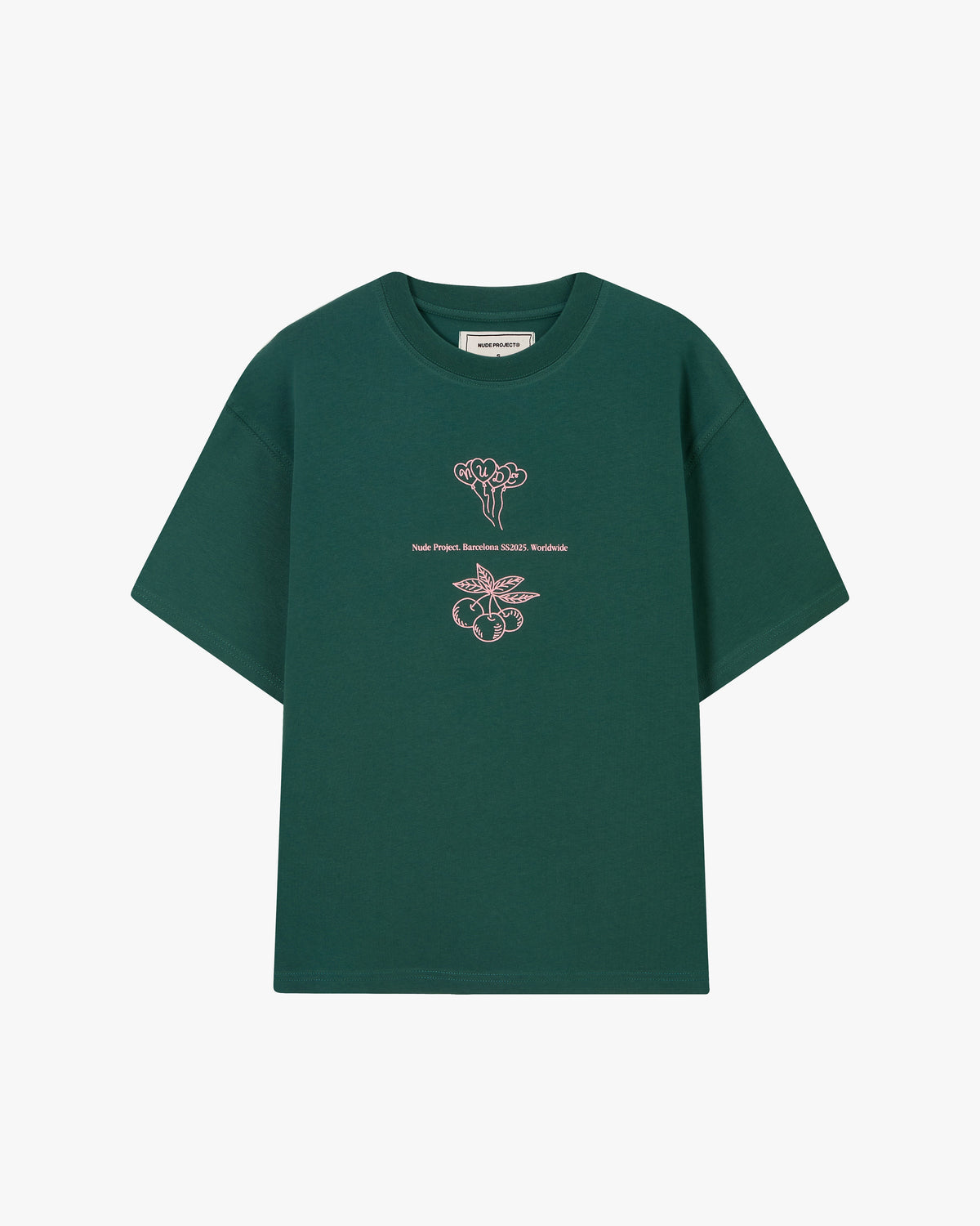 Swan Garden Tee Green