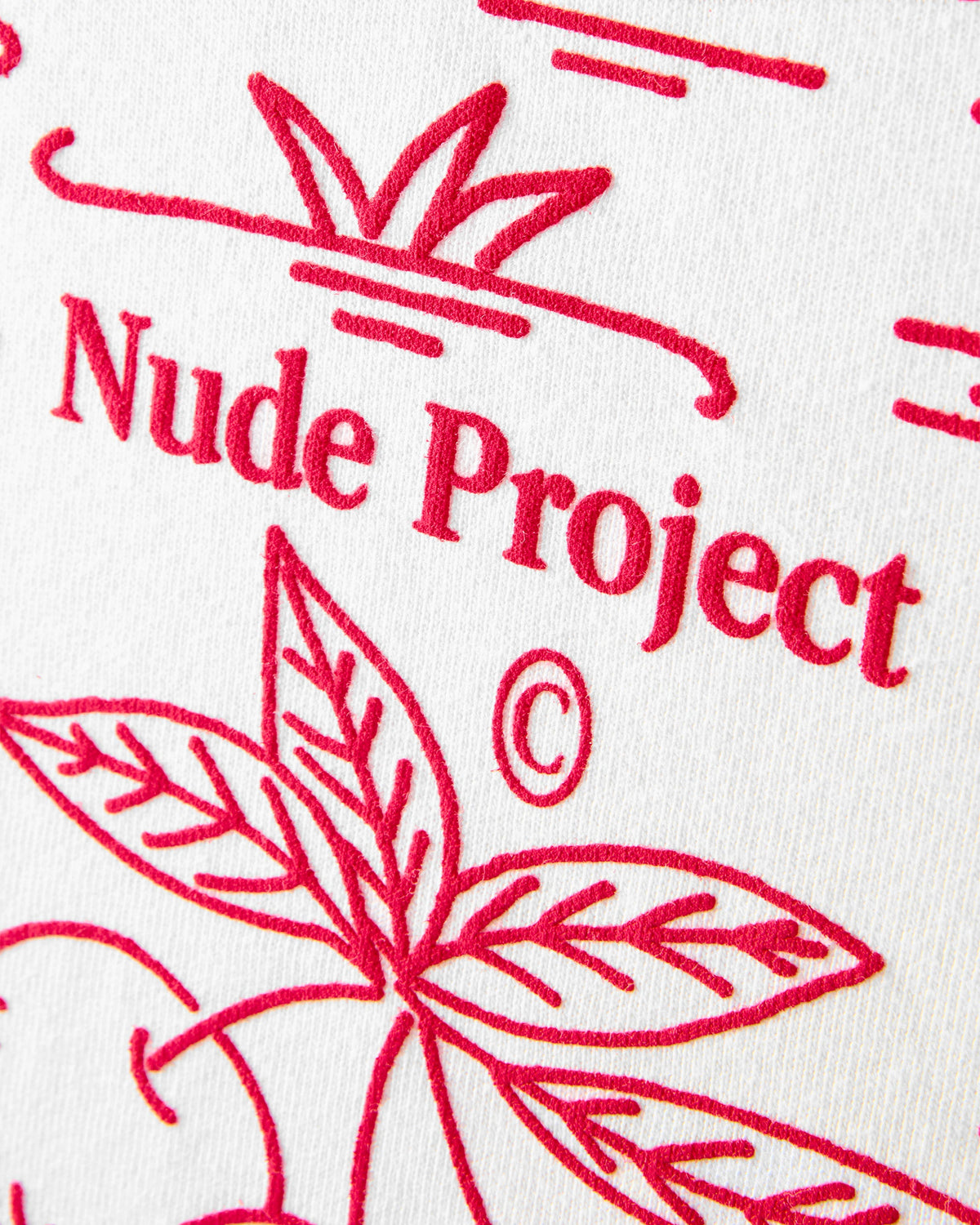 Camiseta Swan Garden Blanca