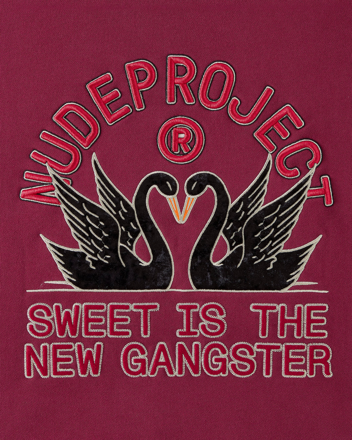 Sudadera Swans Granate