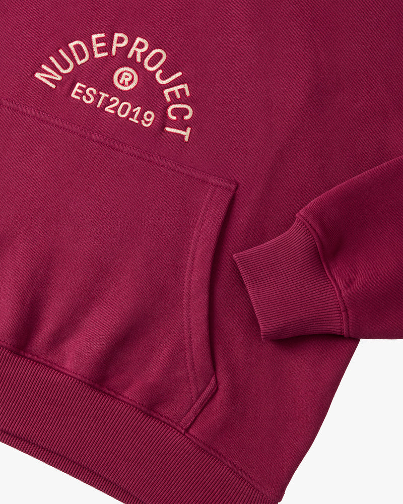 SUDADERA BURGUNDY SWANS