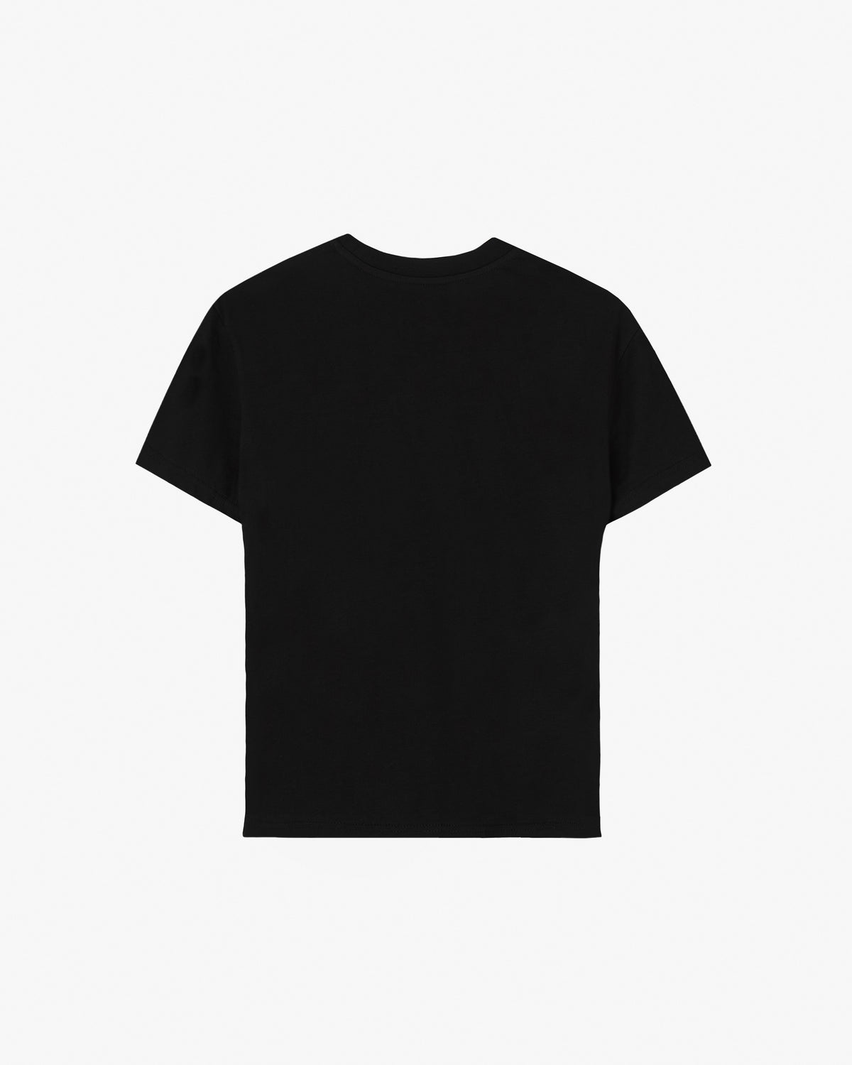 Apple Crew Slim Tee Black