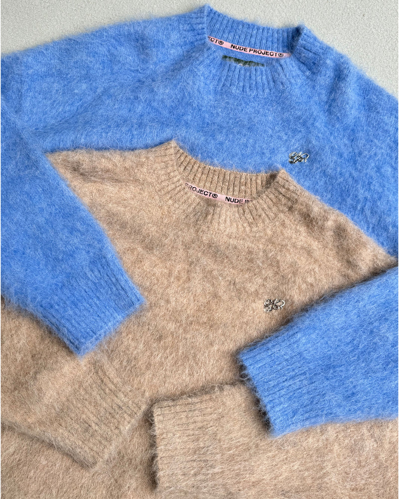 PREMIUM ALPACA SWEATER SAND