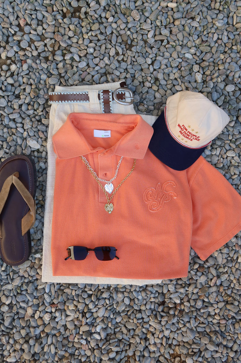 Riviera Polo Orange