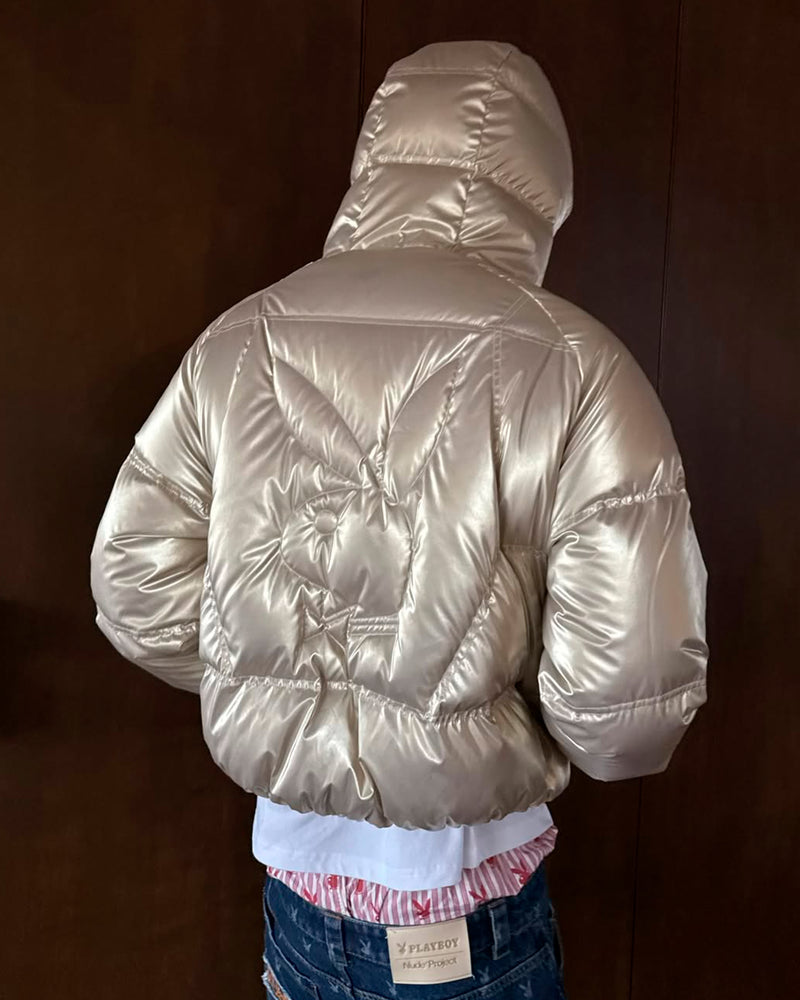 Playboy Logo Puffer