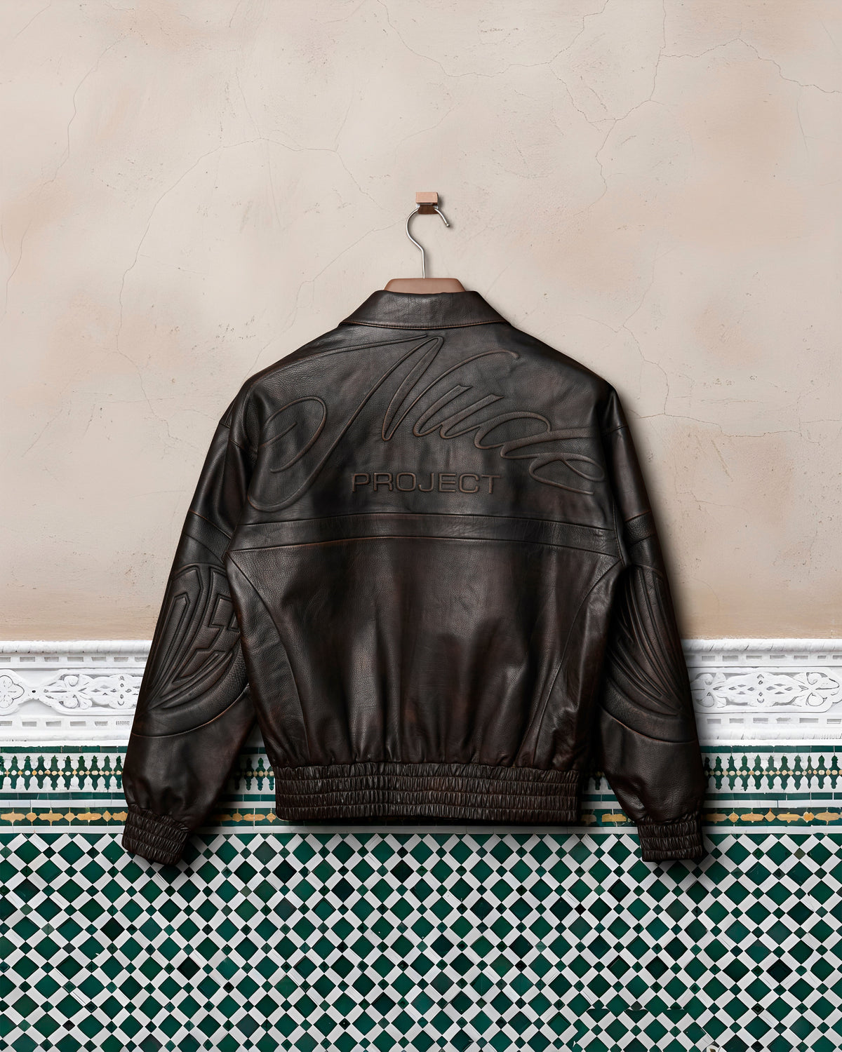 Iconic Leather Jacket Brown