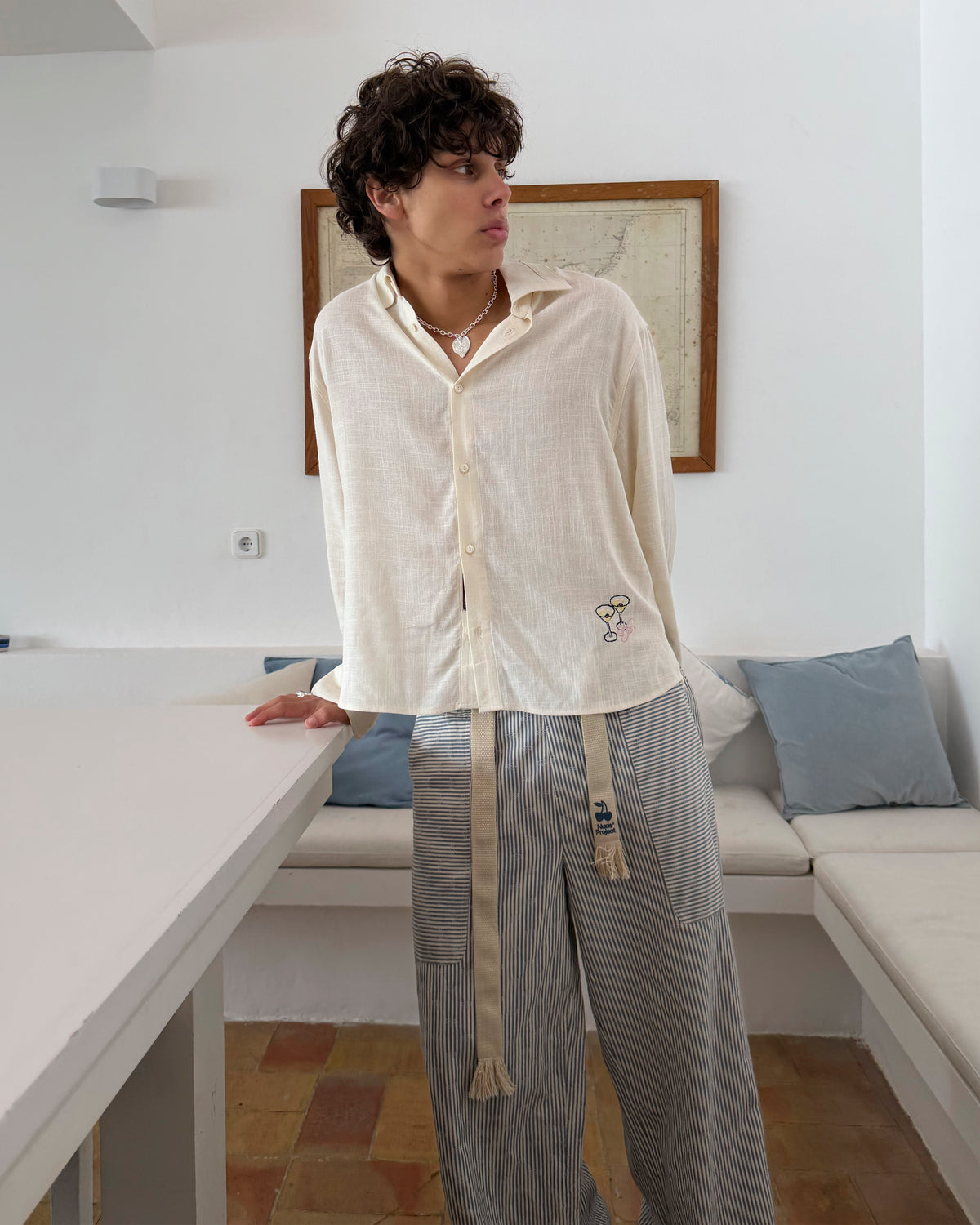 Calças Menorca Azuis