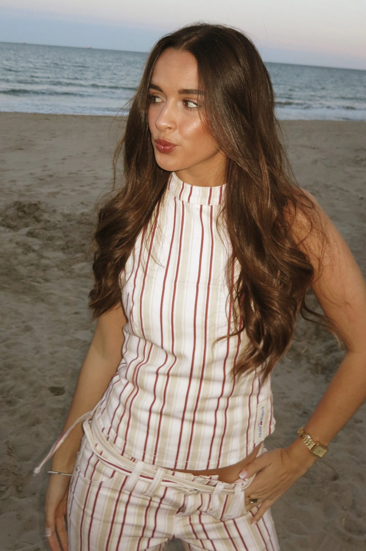 Simona Top Striped