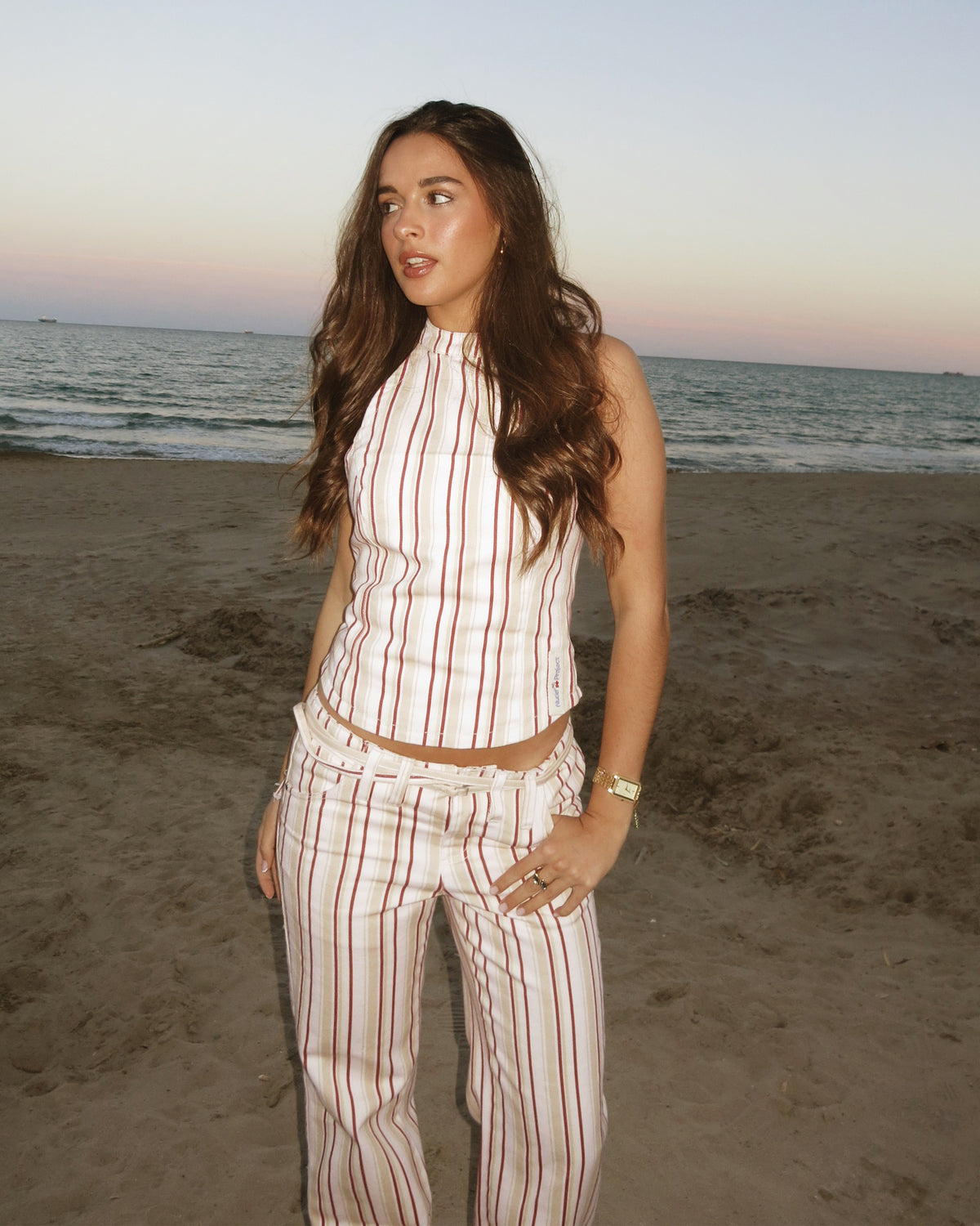 Simona Top Striped