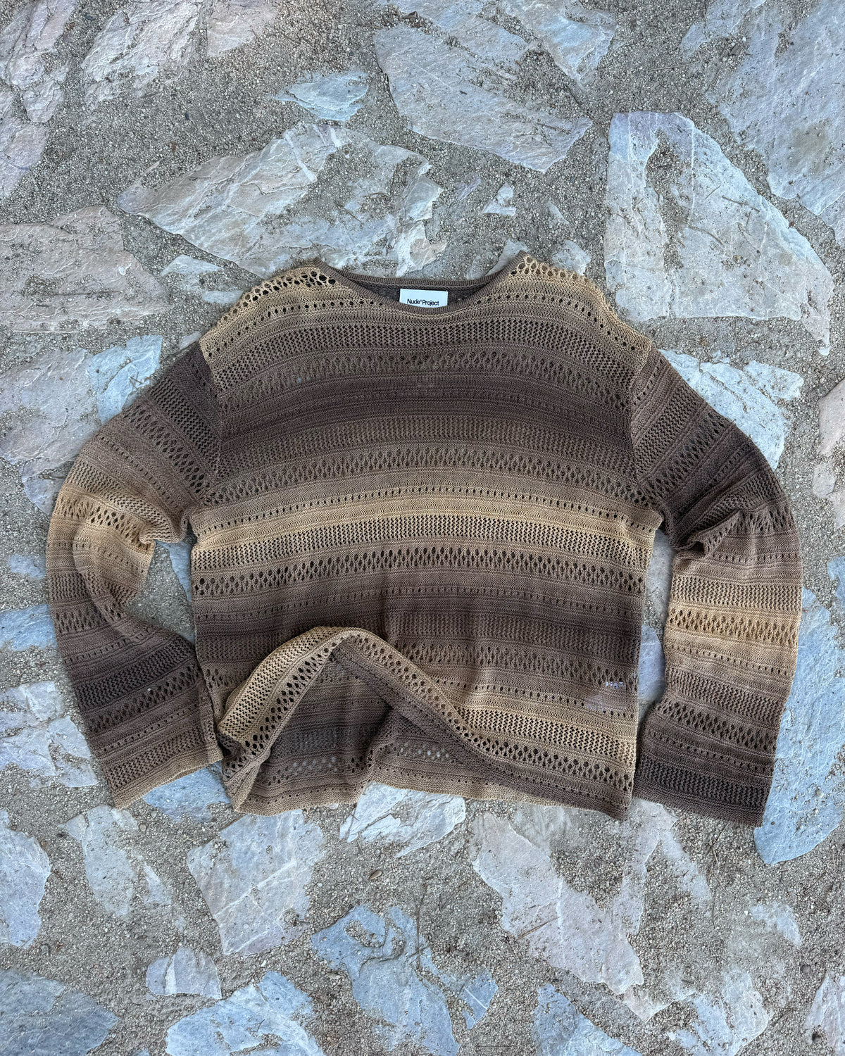 Es Vedra Knit Sweater Brown