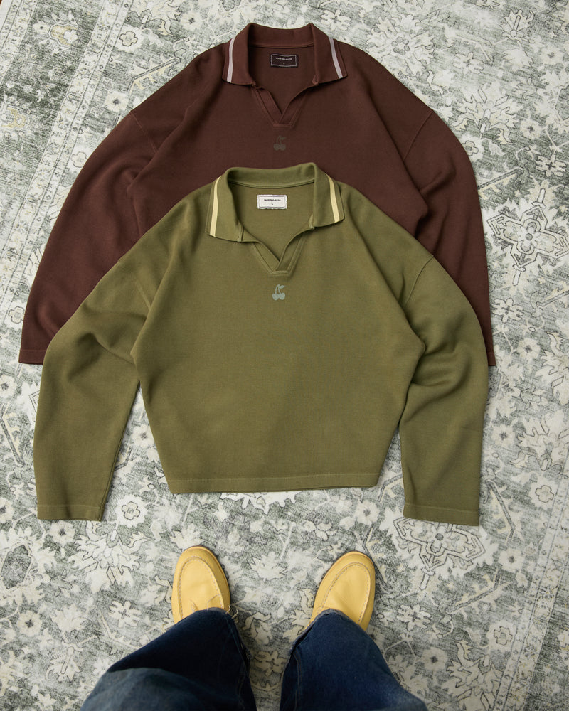 Cherry Beast Polo Brown