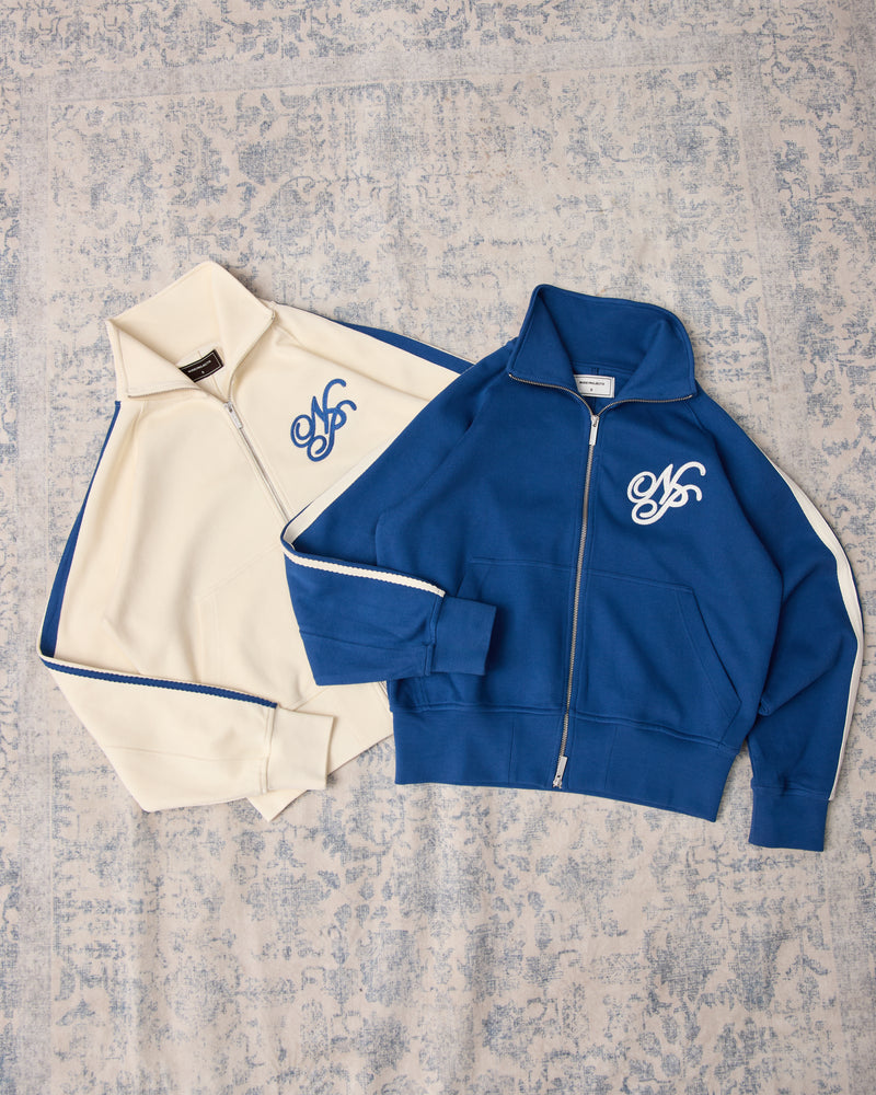 Ying-Yang Zip-Up Navy