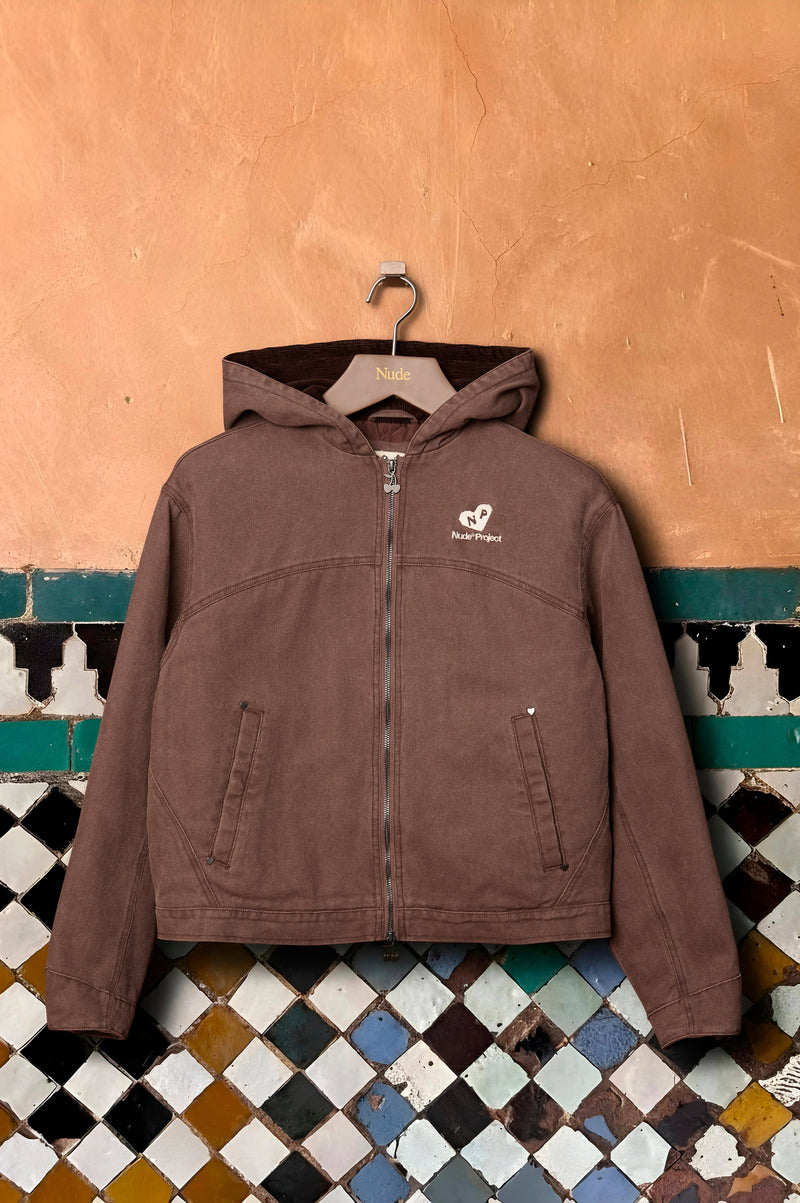 Co-Worker Jacket Canvas Brown