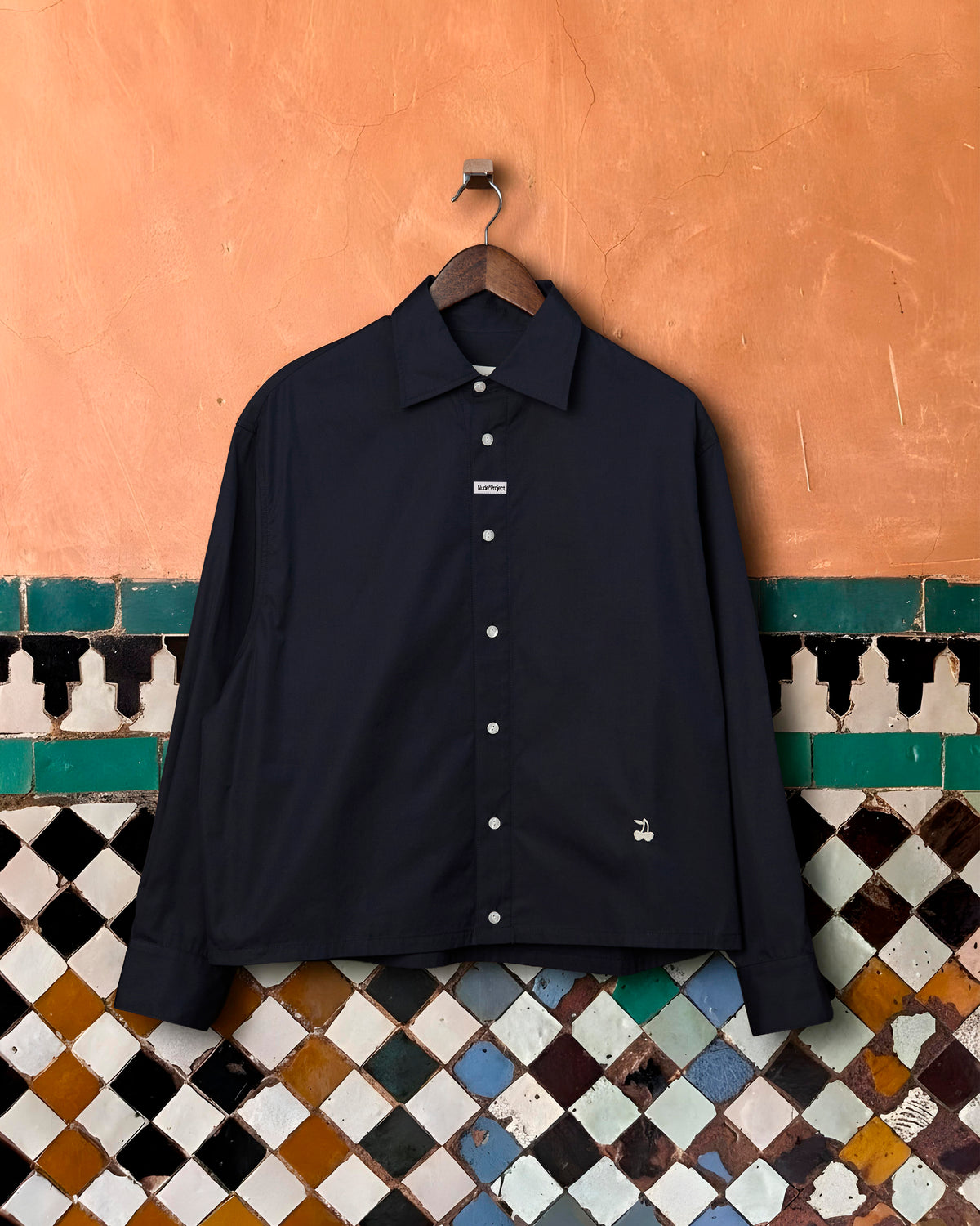 Stamp Shirt Navy