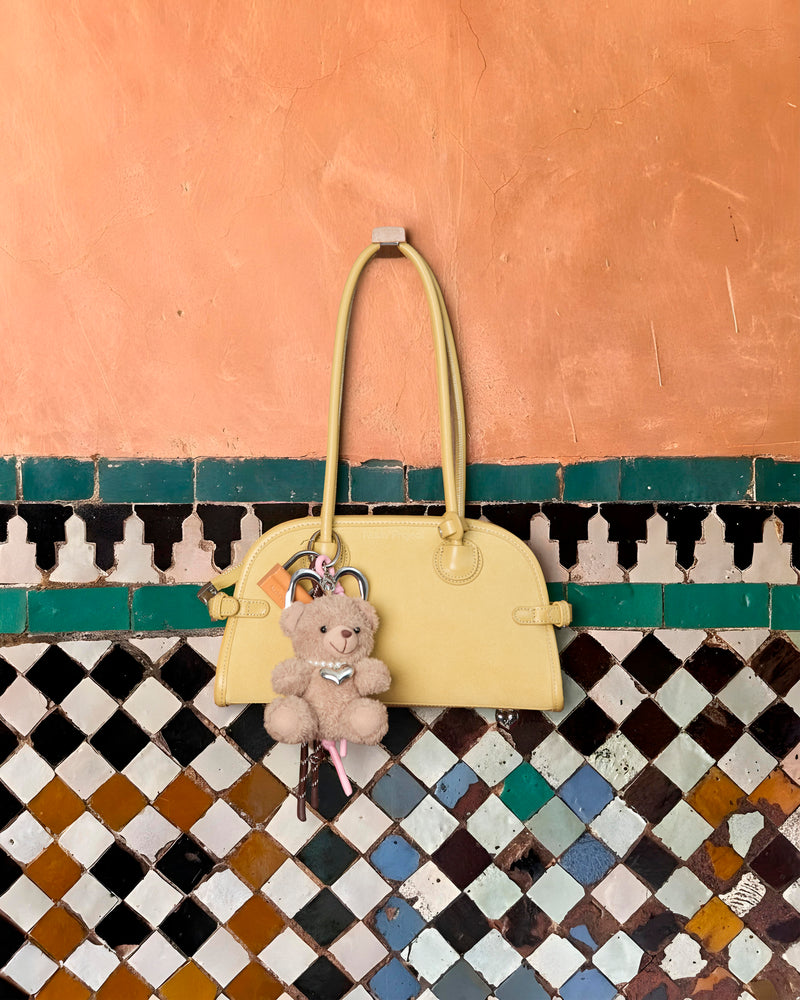 Susy Leather Bag Yellow