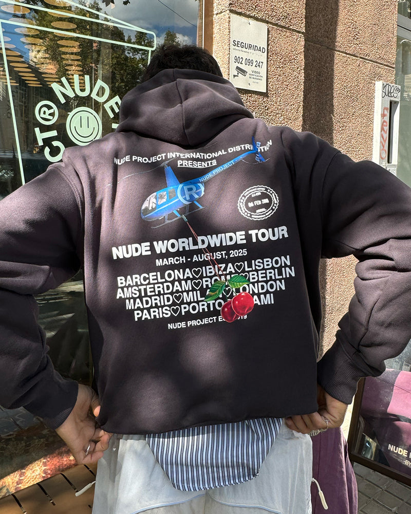 SUDADERA ASH NUDE TOUR