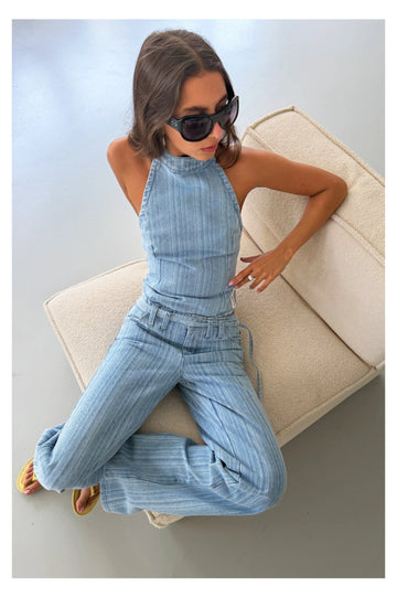 Simona Top Blue