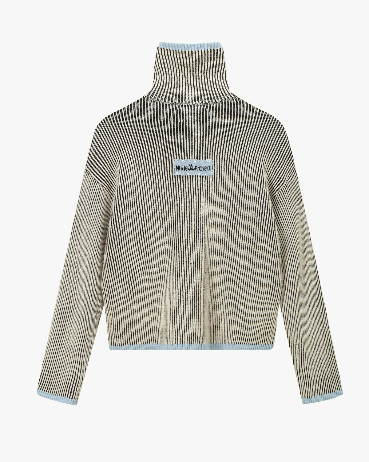 Cárdigan Con Cremallera Classy Azul