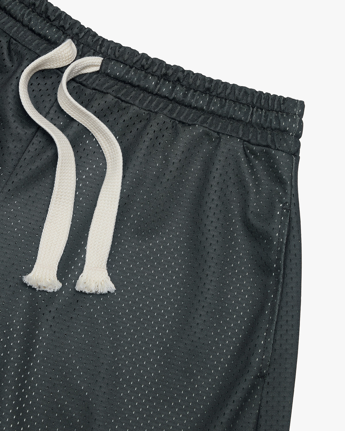 Solid Mesh Short Black