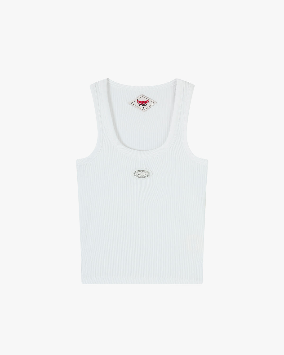 Sophisticated Pleasure Tank Top White