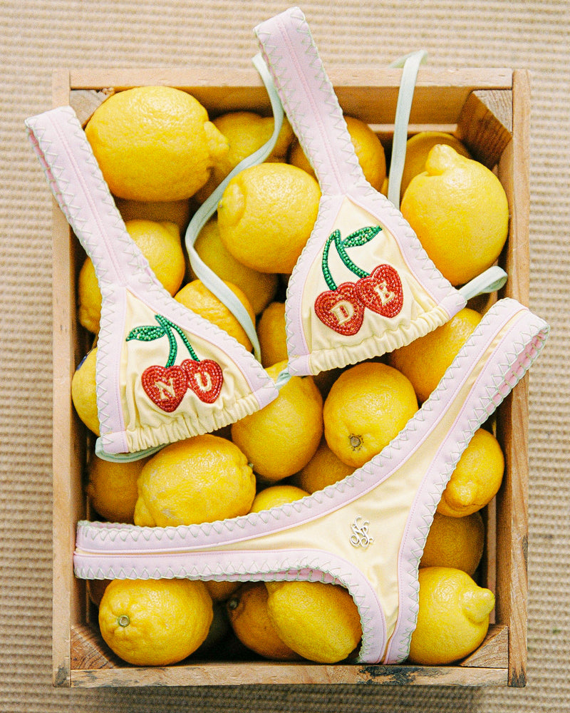 Slip Bikini Coralite Giallo