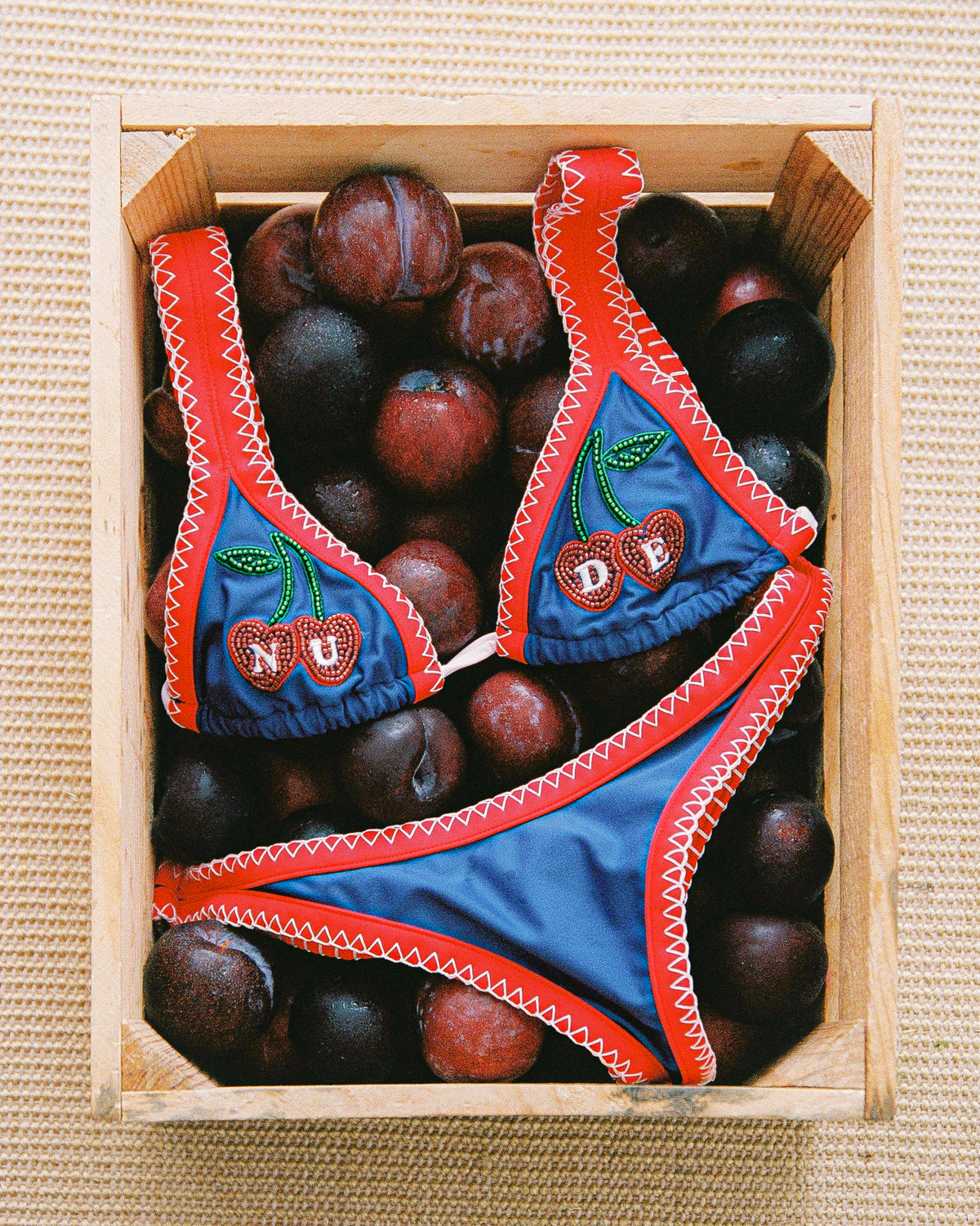 Top Biquíni Coralite Azul Marinho