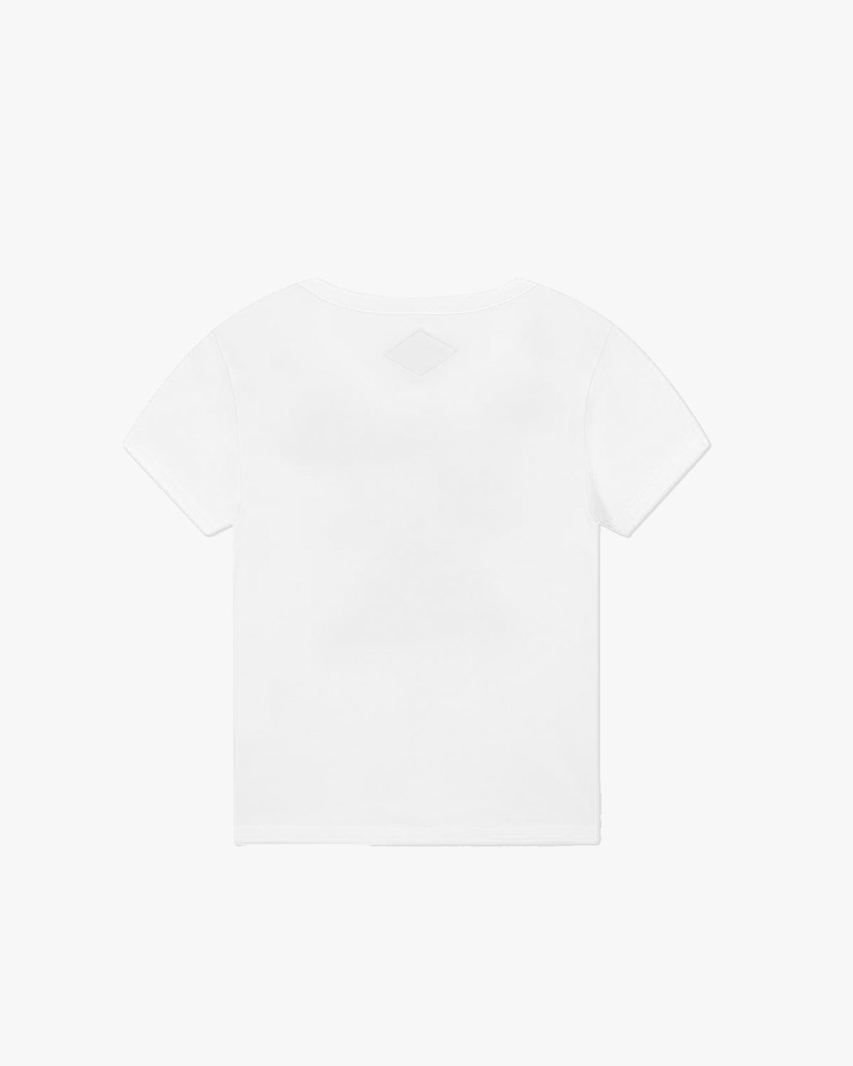 Juicy Cherry Baby Tee White
