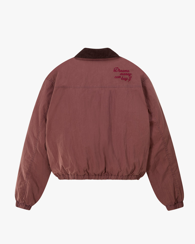 "NOT WORKING" JACKET BURGUNDY