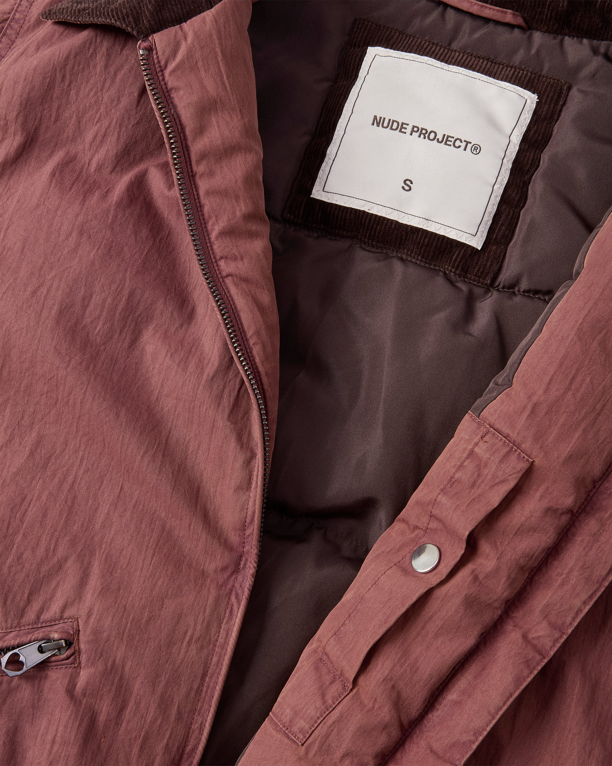 "Not Working" Jacket Burgundy