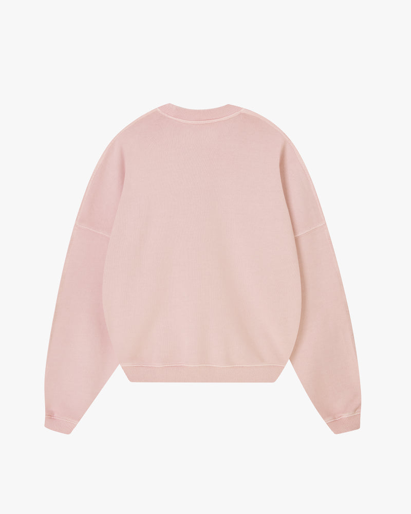 PERFECT BOXY CREWNECK PINK